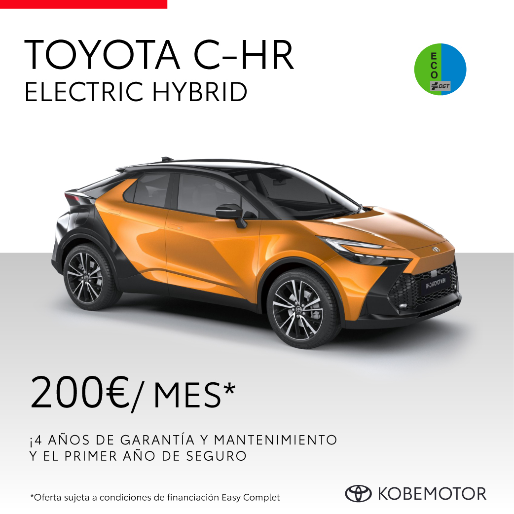 Descubre la mejor oferta de Toyota C-HR 2024 - Toyota Kobe Motor