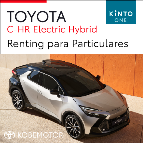 renting c-hr electric hybrid particulares