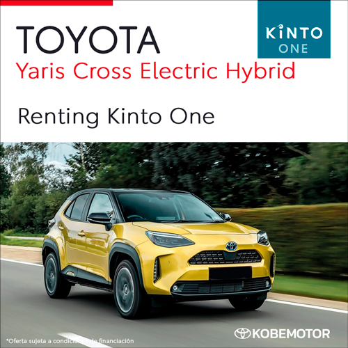 renting yaris corss electric hybrid particulares