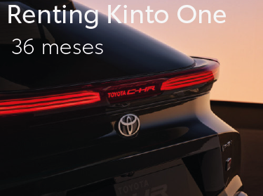 renting de coches a 36 con Toyota Kinto One 