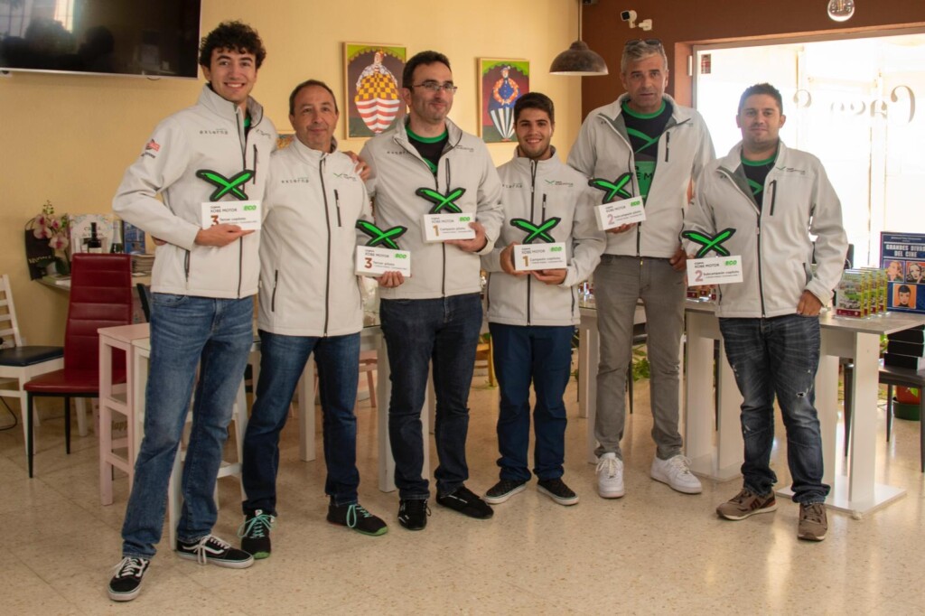 Ganadores prueba Extremadura Copa Kobe Eco