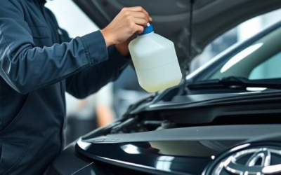 Cambio de líquido anticongelante en tu Toyota