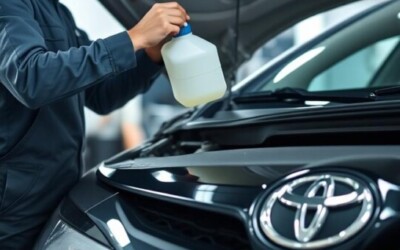 Cambio de líquido anticongelante en tu Toyota