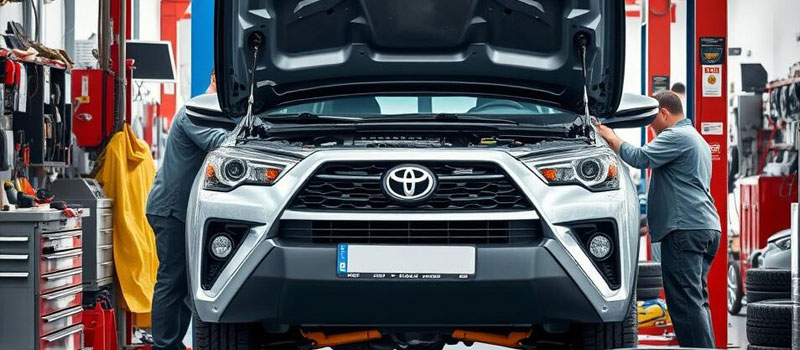 Mantenimiento preventivo recomendado por Toyota para evitar averías