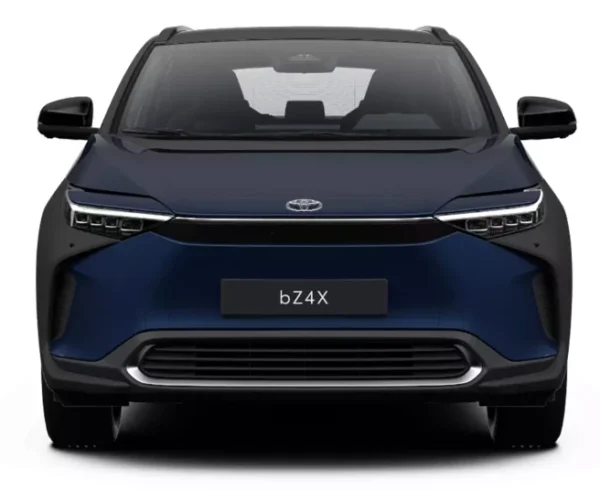 Toyota Bz4x 220e 4x4 Luxury Electric 2025, frontal, Color Azul Bi-tono Azul Zafiro