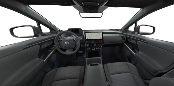 Toyota Bz4x 220e 4x4 Luxury Electric 2025, interior salpicadero, Color Azul Bi-tono Azul Zafiro