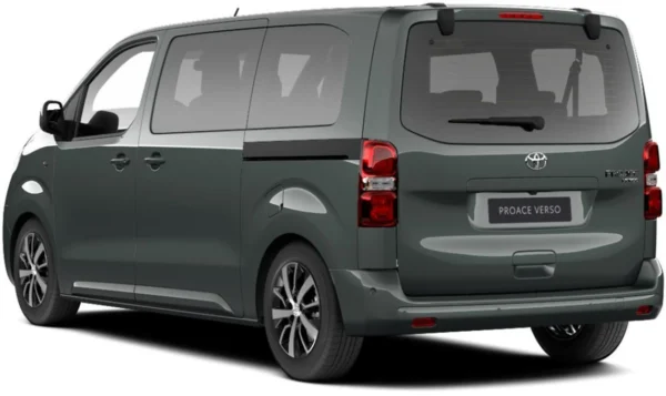 Proace Verso 2.0 180CV Family Advance Perfil Trasero Color Verde todoterreno