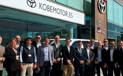 Toyota Europa e Italia visitan Kobe Motor para reforzar la conectividad y la eficiencia