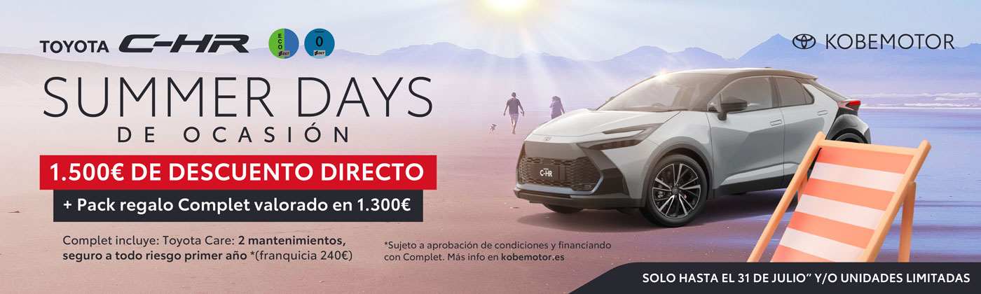  Summer C-HR Promo Verano