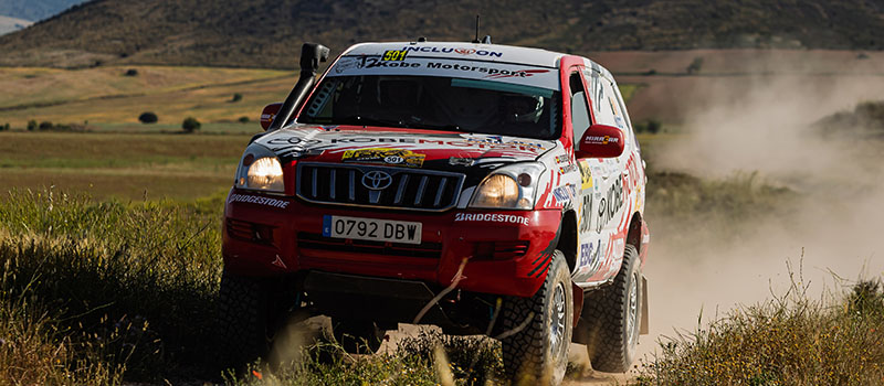 LAND CRUISER EN LAS LLANURAS DE LORCA