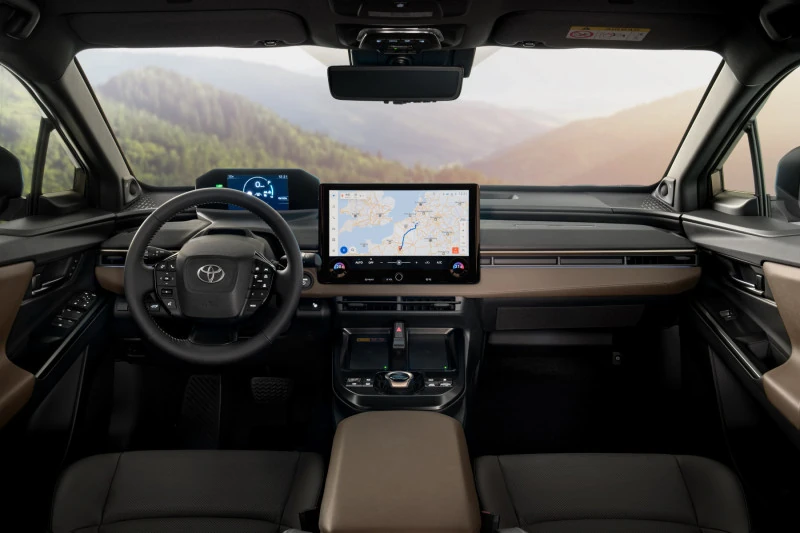 Nuevo Toyota bZ4X Touring vista interior
