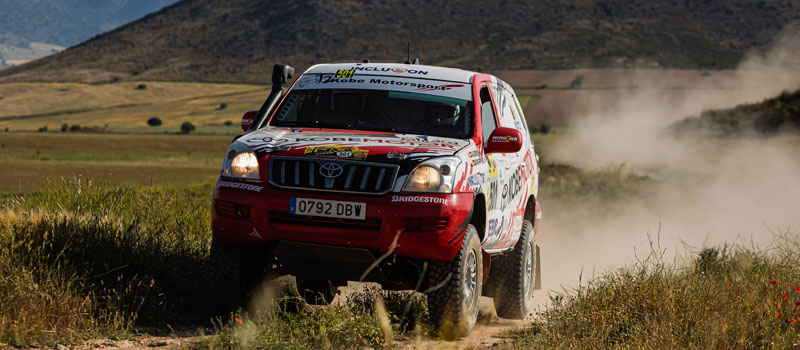Kobe motor rally baja Aragón