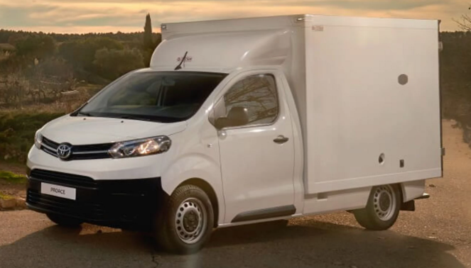 Promoción Toyota furgonetas Isotermo