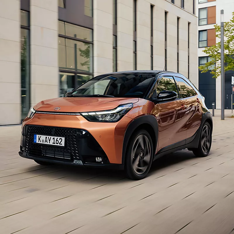 Leasing de Toyota de coches urbanos