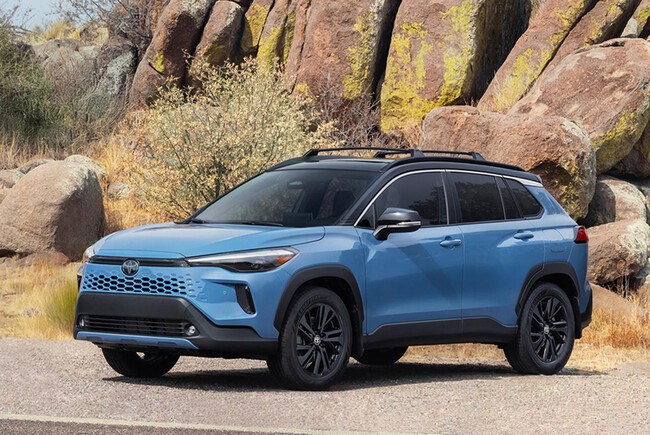 Leasing de Toyota de crossovers medianos