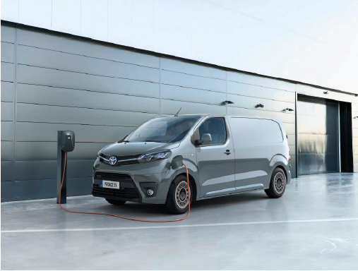 Leasing de coches de Toyota comerciales eléctricos