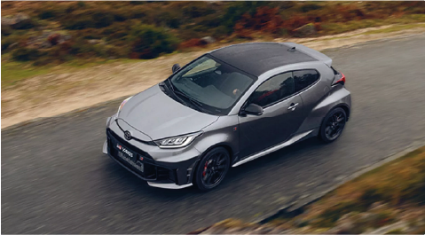 Promoción de coches con etiqueta C de Toyota