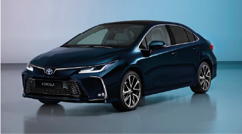 Renting de coches berlinas de Toyota