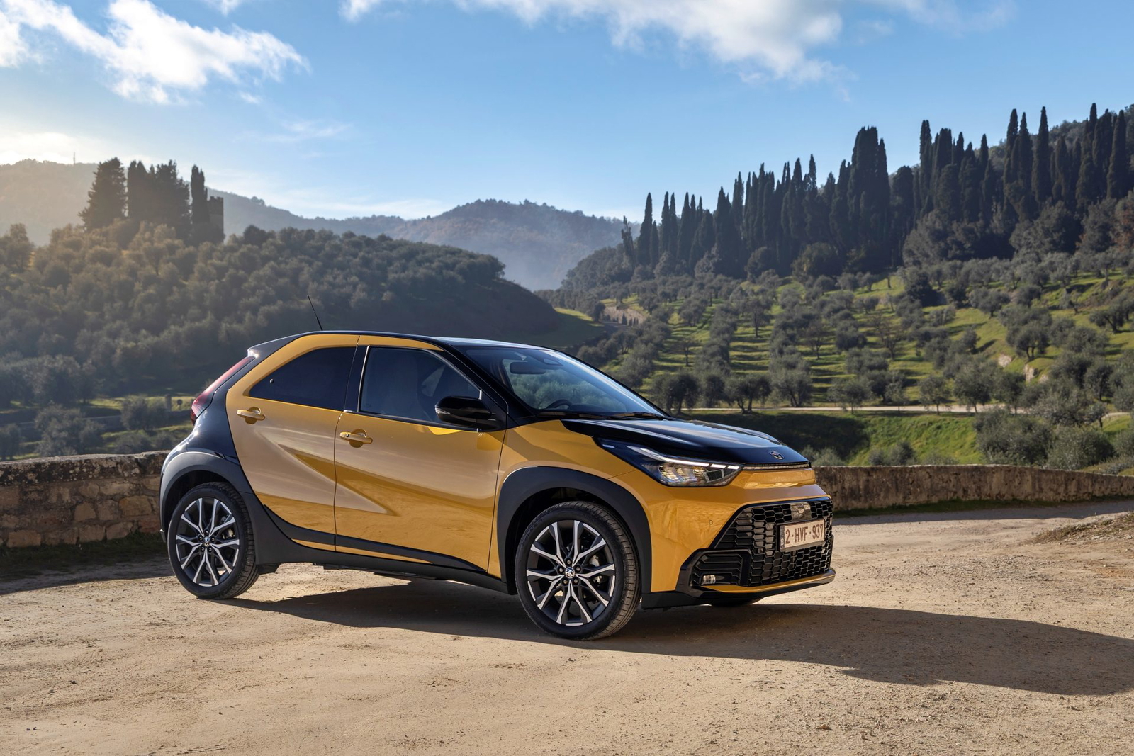 Seguridad y asistentes de conducción del Aygo X Cross