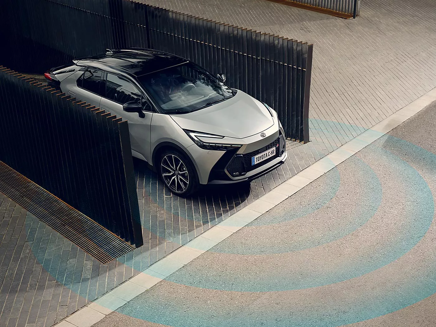 Seguridad y asistentes de conducción del C-hr Plug-in