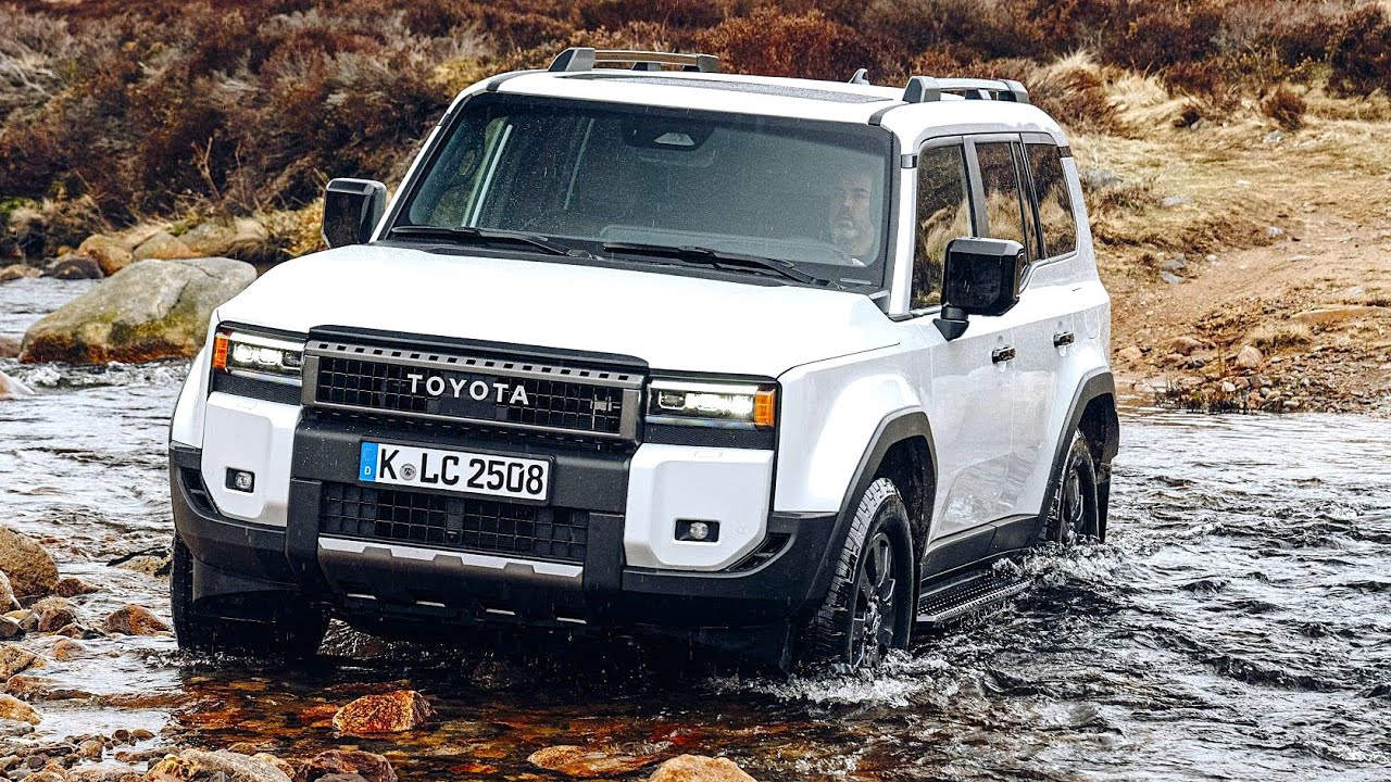 Suspensión y dirección del Land Cruiser