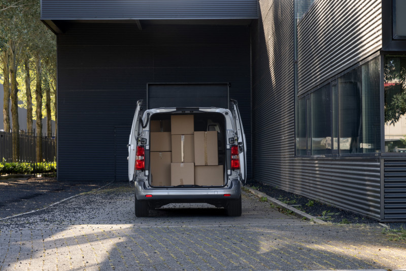 Capacidad de carga de la Proace Van EV