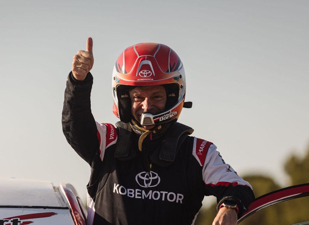 ALBERTO DORSCH DEL EQUIPO KOBE MOTOR EN LORCA, MURCIA