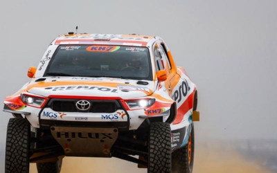 Isidre Esteve se estrenará en el Andalucía Rally con su nuevo Toyota Hilux T1+