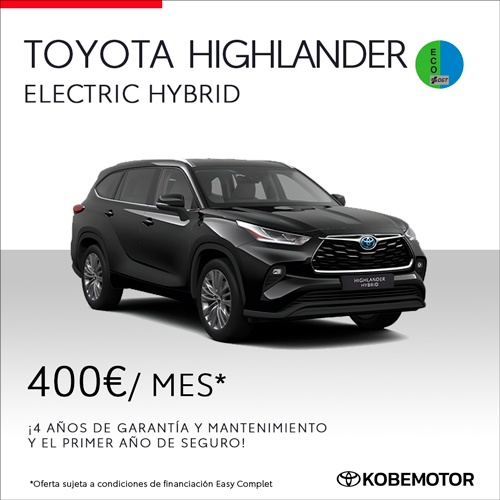 Complet precio y ofertas Toyota Highlander Electric Hybrid