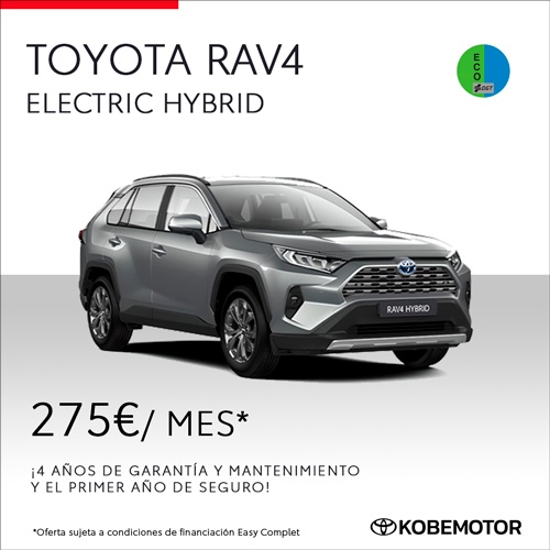 Complet ofertas y precio Toyota Rav4 Electric Hybrid