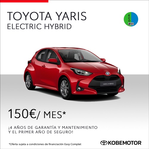 Financiación Complet precio y ofertas Toyota Yaris Electric Hybrid