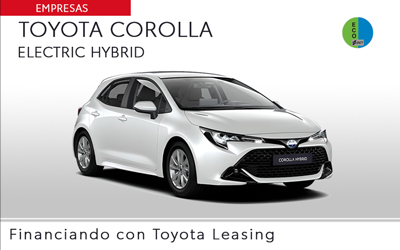 Leasing Corolla Electric Hybrid portada